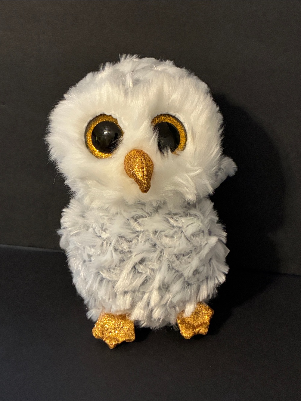 Ty Owlette  Plush with Gold Accents